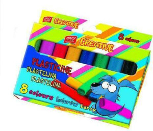 Plastelina 8 Kolorów. Easy Stationery