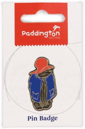Paddington Przypinka metalowa - Miś Paddington