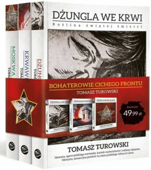 Pakiet Bohaterowie cichego frontu: Dżungla we krwi / Krwawiące serce Azji / Moskwa nie boi się krwi