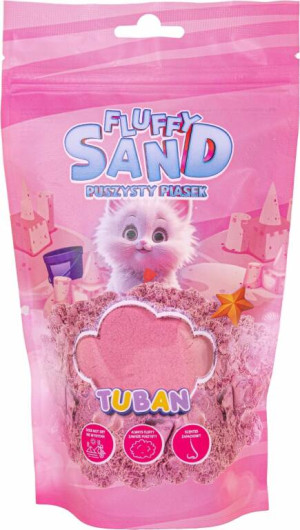 Fluffy Sand. Puszysty piasek różowy 90g