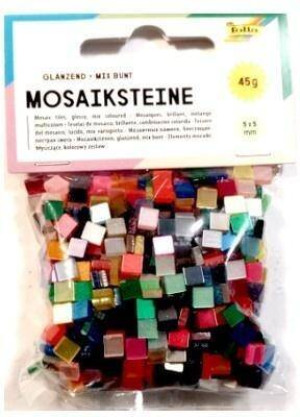 Kamyczki błyszczące 5x5mm 700szt