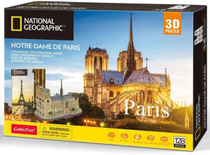 Puzzle 3D. Notre Dame