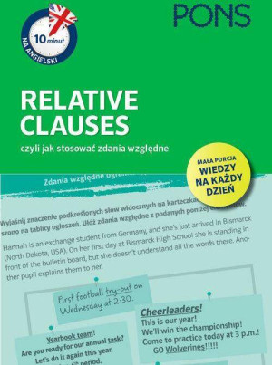 10 minut na angielski PONS Relative Clauses, czyli jak stosować zdania względne A1/A2