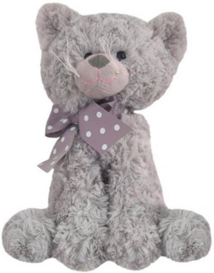 Kot Beatrice szary 25cm