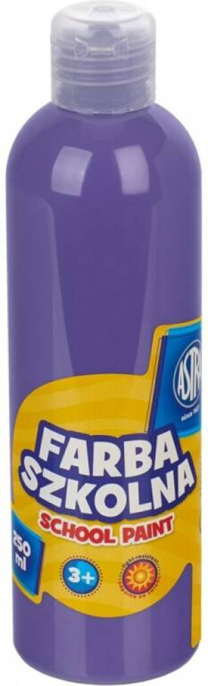 Farba szkolna. Fioletowa