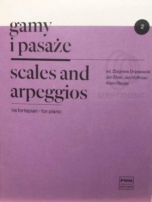 Gamy i pasaże na fortepian 2