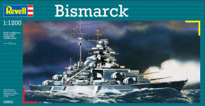Revell. Statek mini 1:1200 Bismarck. Model do składania