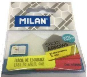 Indeksy przeźroczyste strzałki MILAN