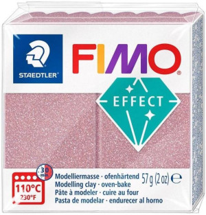 Masa termoutwardzalna Fimo Effect 57g różowy