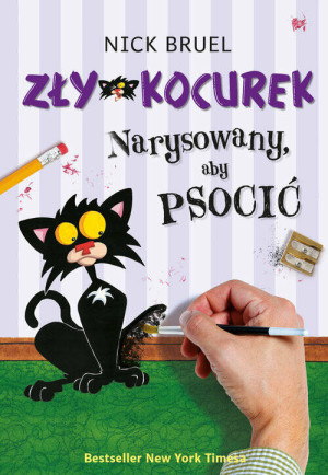 Narysowany, aby psocić. Zły Kocurek