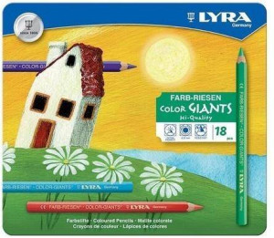 Kredki Color Gigant 18 kolorów LYRA