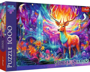 Puzzle 1000 DreamScapes: Mistyczny jeleń TREFL