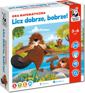 Kapitan Nauka. Licz dobrze, bobrze! Gra matematyczna