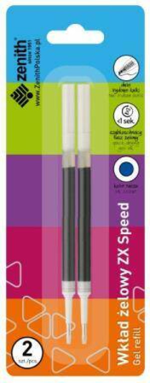 Wkłady do długopisu ZX Speed niebeski ZENITH