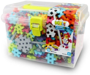 Meli Klocki. Klocki konstrukcyjne. Travel Box. 500 el. 50076