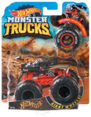 Hot Wheels. Monster Trucks Pojazd 1:64