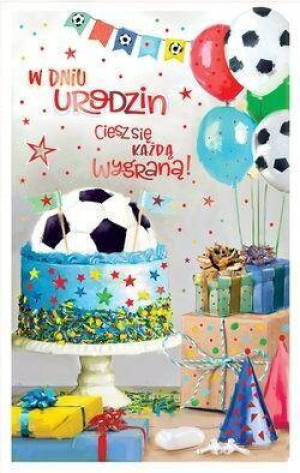 Kartka okolicznościowa. Urodziny