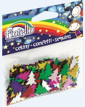 Konfetti choinka