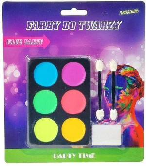 Farby do malowania twarzy