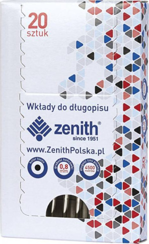 Wkład do długopisu 4/20. Czarny