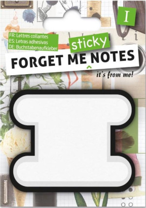 Notes. Kartki samoprzylepne litera I