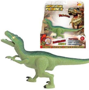 Dinozaur światło dźwięk