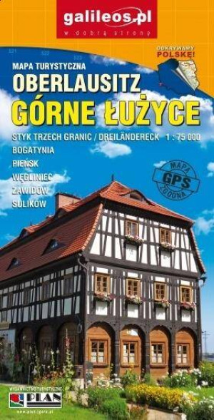 Górne Łużyce. Mapa turystyczna 1:75 000