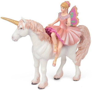 Elf ballerina i jej jednorożec
