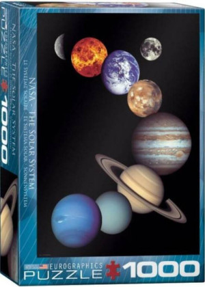 Puzzle 1000. NASA The Solar System