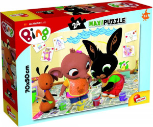 Lisciani. Puzzle 24 Supermaxi. Bing Art Attack!