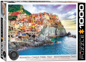 Puzzle 1000. Manarola Cinque Terre Włochy 6000-0786