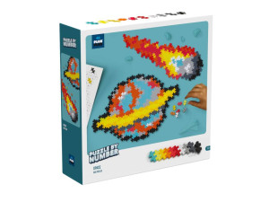 Puzzle By Number- Kosmos. Klocki Plus-Plus