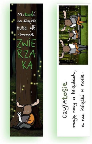 Zakładka kartonowa - Czytałosie