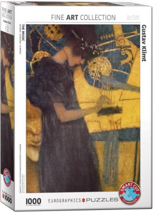 Puzzle 1000 The Music by Gustav Klimt 6000-1991