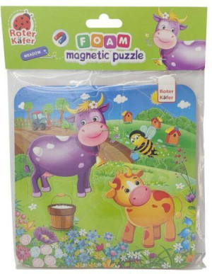 Miękkie magnetyczne puzzle. Koń i Świnki