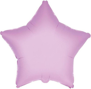 Balon foliowy Gwiazda różowy 45cm