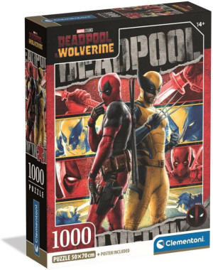 Puzzle 1000 COMPACT Deadpool & Wolverine