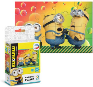 Puzzle magnetyczne. Minionki