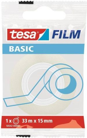 Taśma biurowa Basic 33m x 15mm