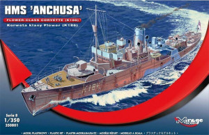 Brytyjska Korweta. Klasa Flower K186. HMS Anchusa