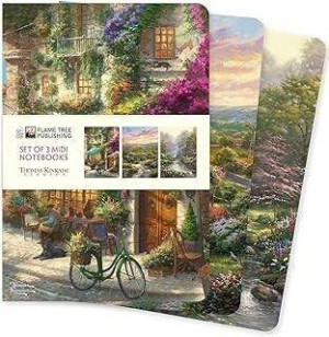 Zestaw 3 notatników MIDI Thomas Kinkade