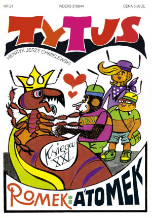 Tytus wśród mrówek. Tytus, Romek i A'Tomek. Księga XXI