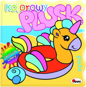 Plaża. Kolorowy plusk