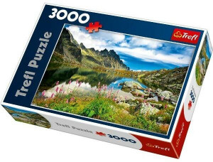 Puzzle 3000. Jezioro w górach