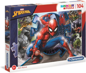 Puzzle 104. Supercolor. Marvel Spiderman