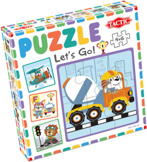 Moje pierwsze puzzle 4x6. Ruszajmy w drogę!