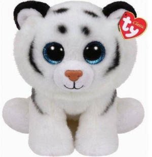 Beanie Babies. Tundra. Biały tygrys. 33 cm