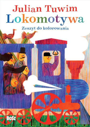Julian Tuwim Lokomotywa - zeszyt do kolorowania