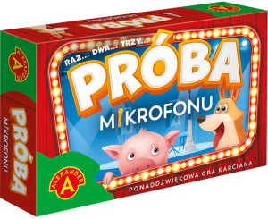 Próba mikrofonu