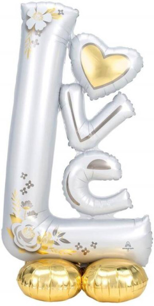 Balon foliowy AirLoonz Wedding Love 73x147cm